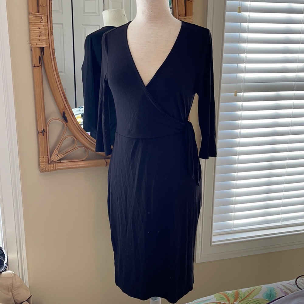 Z Supply Black light knit dress M
